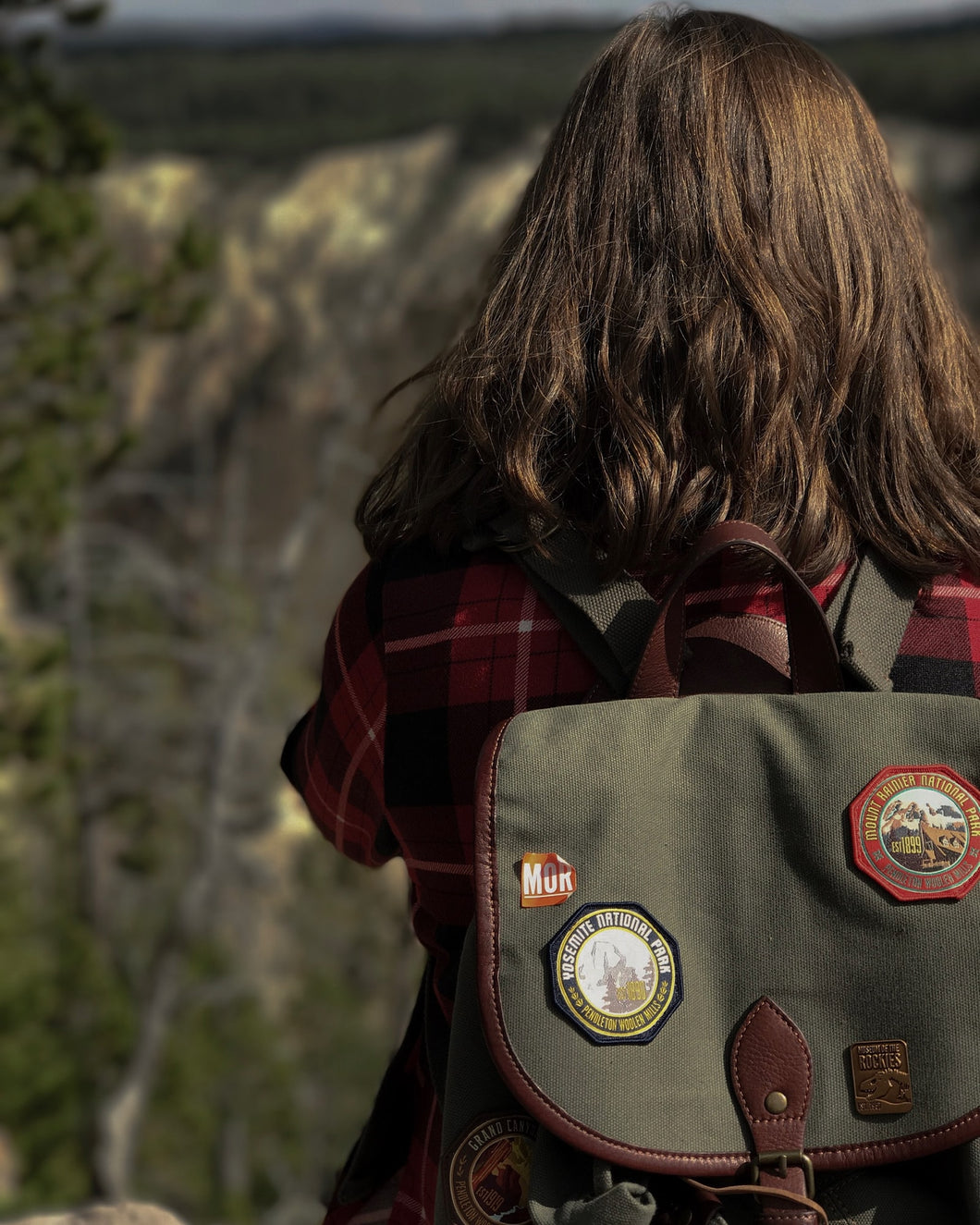 Yosemite retro backpack